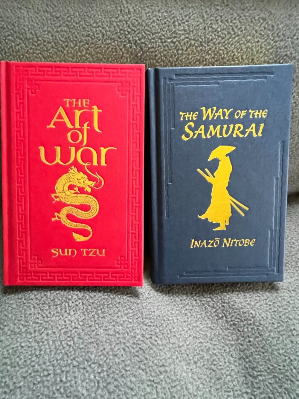 THE ART OF WAR & WAY OF THE SAMURAI by Sun Tzu Inazo Nitobe Deluxe Book Set NEW